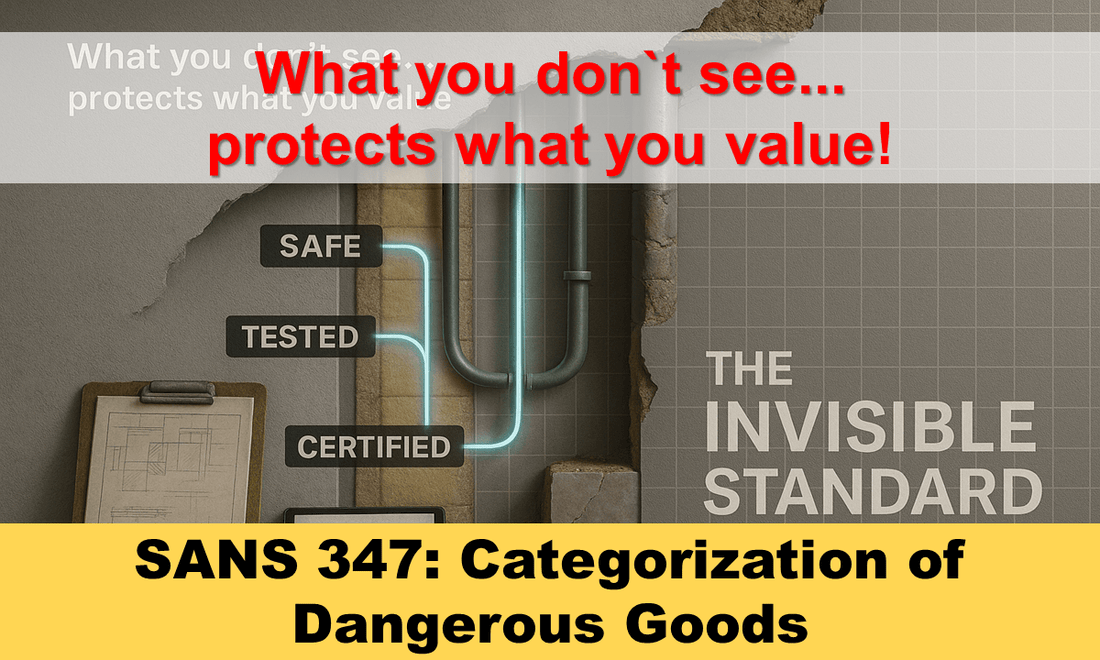 SANS 347: Categorization of Dangerous Goods