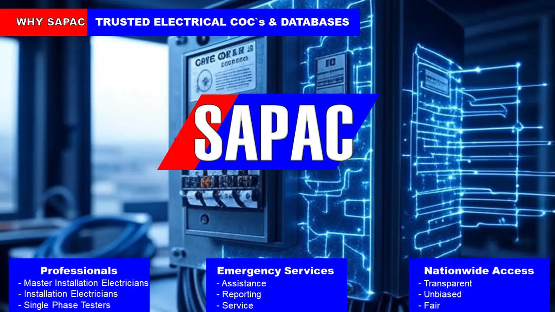 Trusted Electrical CoC Database: Why SAPAC is South Africa’s Safest Choice for Compliance