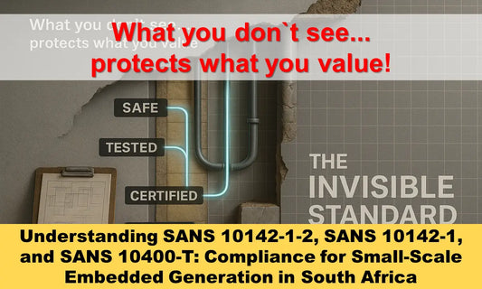 Understanding SANS 10142-1-2, SANS 10142-1, and SANS 10400-T: Compliance for Small-Scale Embedded Generation in South Africa