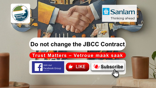 SAPAC Do not change the JBCC Contract