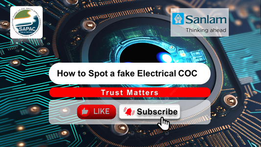 SAPAC Spotting a Fake Electrical COC