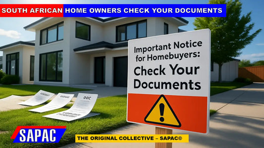 What documents are required for the selling of a Home in South Africa