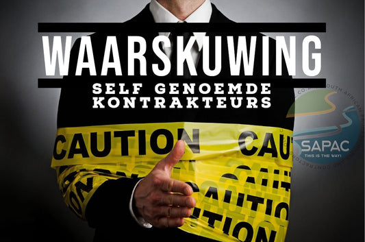 SAPAC Waarskuwing