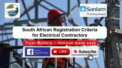 SAPAC South African Registration Criteria for Electrical Contractors