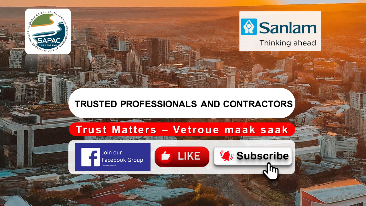 Gauteng Professionals and Contractors