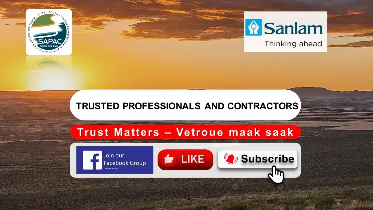 South African Professionals and Contractors Trusted Professionals and Contractors in the Northern Cape