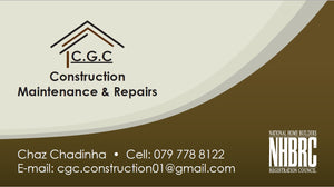 CGC Construction - Chaz Chadinha
